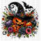 Witchy Pumpkin DTF or Sublimation Transfer