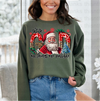 With God Santa DTF or Sublimation Transfer