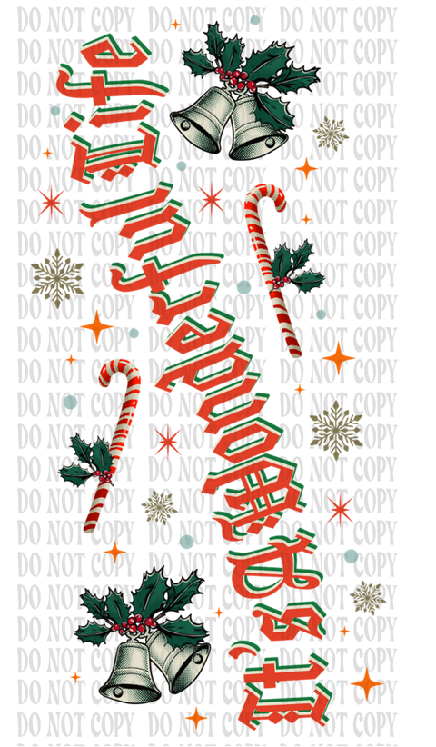 It's A Wonderful Life DTF or Sublimation Transfer