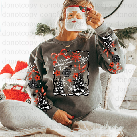 Most Wonderful Time DTF or Sublimation Transfer