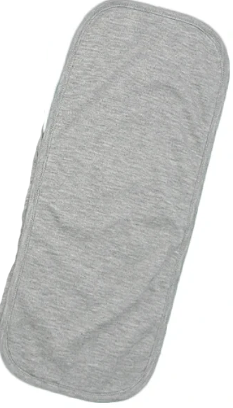Polyester Burp Cloths Grey
