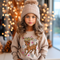 Reindeer Faux Glitter Sublimation or DTF Transfer