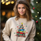 Crayon Christmas Tree Sublimation or DTF Transfer