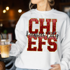 Kansas City Chiefs Sequin Sublimation or DTF Transfer