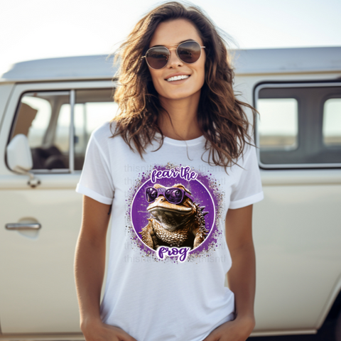 Fear The Frog Sublimation or DTF Transfer