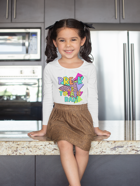 Pre-K Is Totally Rad Sublimation Or DTF Transfer