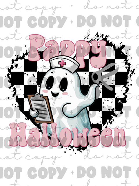 Pappy Halloween DTF or Sublimation Transfer