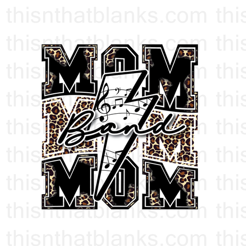 Band Designs Sublimation or DTF Transfer