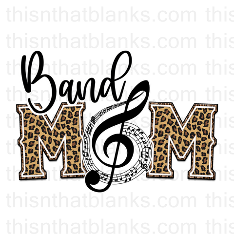 Band Designs Sublimation or DTF Transfer