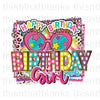 Birthday Girl Sublimation or DTF Transfer