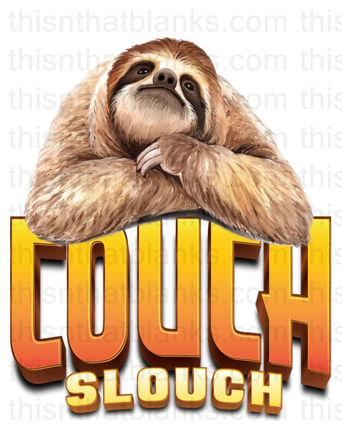 Couch Slouch Sublimation Or DTF Transfer