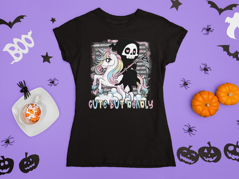 Cute But Deadly Sublimation or DTF Transfer