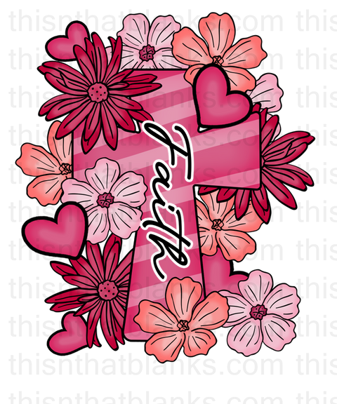 Faith Sublimation or DTF Transfer