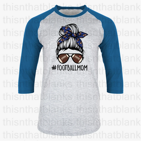 Football Mom Sublimation Or DTF Transfer