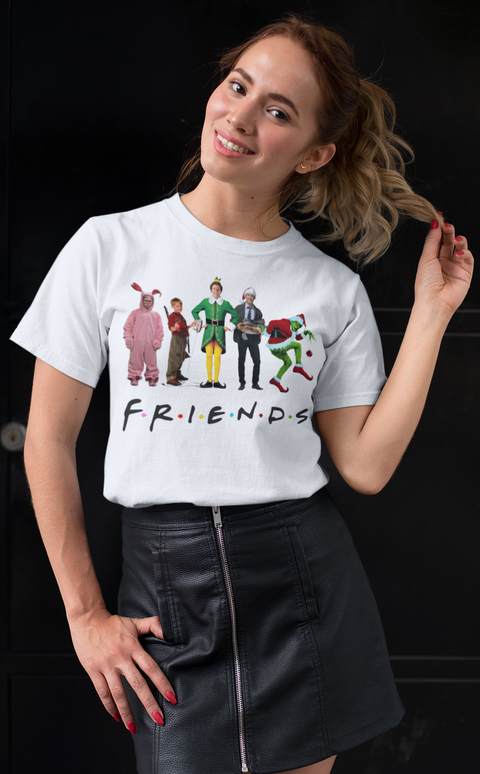 Friends Christmas Sublimation or DTF Transfer