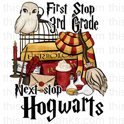 Back To School Sublimation or DTF Transfers