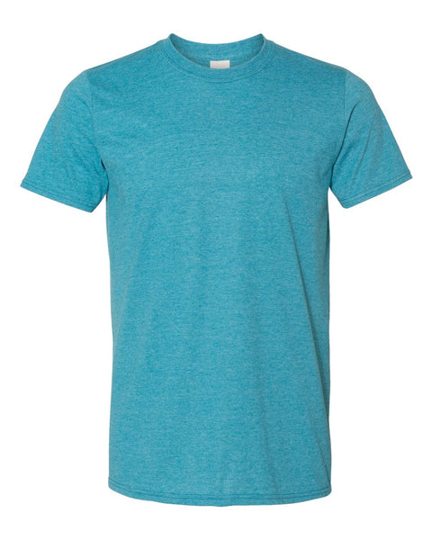 Gildan SoftStyle 65% Polyester Heather Tee Post 1