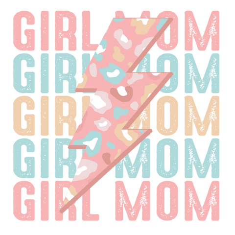 Girl Mom Camo Sublimation or DTF Transfer