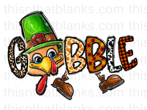 Gobble Sublimation or DTF Transfer