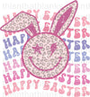 Happy Easter Bunny Sublimation Or DTF Transfer