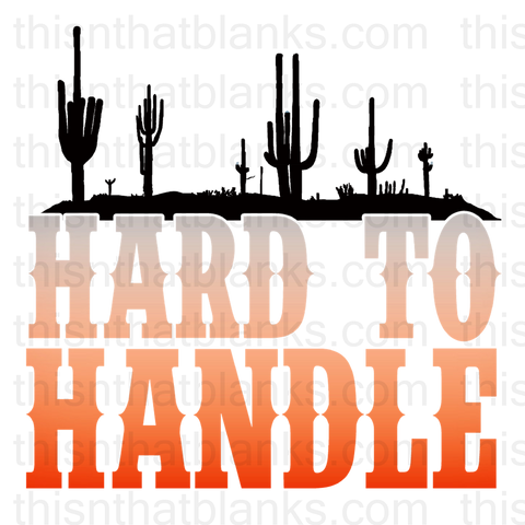 Hard To Handle Sublimation or DTF Transfer