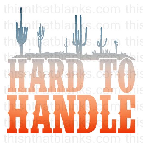 Hard To Handle Sublimation or DTF Transfer