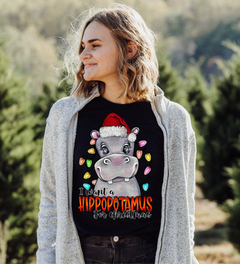 Hippopotamus For Christmas