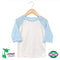 LG Toddler & Youth White Body Raglans