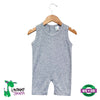 LG Heather Gray Sleeveless Romper Tank