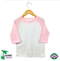 LG Toddler & Youth White Body Raglans