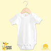 LG White 100% Cotton Onesie