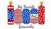 My Favorite Fireworks Is Beer Sublimation or DTF Transfer