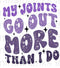 My Joints Go Out More Than I Do Sublimation Or DTF Transfer