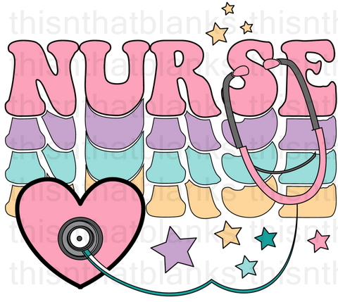 Nurse Sublimation or DTF Transfer