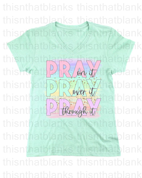 Pray On It Sublimation Or DTF Transfer