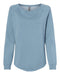 ITC Women's California Wave Wash Crewneck Sweatshirt