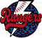 Rangers Lightning Bolt Sublimation Or DTF Transfer