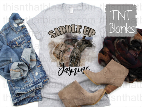 Saddle Up Sublimation Or DTF Transfer