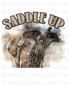 Saddle Up Sublimation Or DTF Transfer