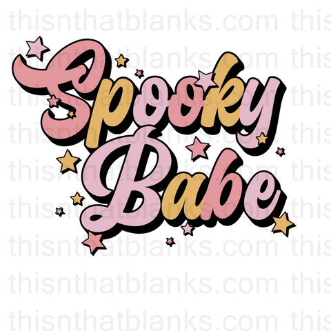 Spooky Baby Sublimation or DTF Transfer