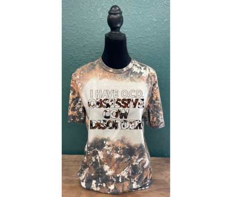 I Have OCD Obsessive Cow Disorder Sublimation or DTF Transfer