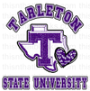 Tarleton University Sublimation or DTF Transfer