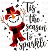 TIS THE SEASON Sublimation or DTF Transfer