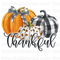 Thankful Trio Pumpkins Sublimation or DTF Transfer