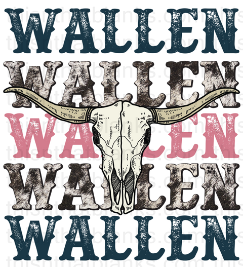 Morgan Wallen Sublimation or DTF Transfer Post 1