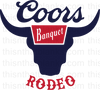Blue Bull Rodeo Sublimation Or DTF Transfer