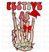 Festive AF Sublimation Or DTF Transfer