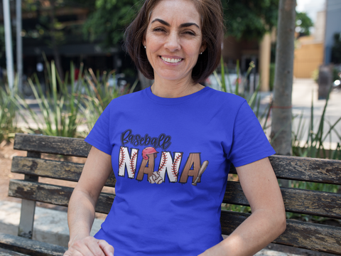 Baseball Nana Sublimation Or DTF Transfer