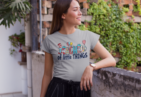 Crazy Cat Teacher Of Little Things Sublimation or DTF Transfer