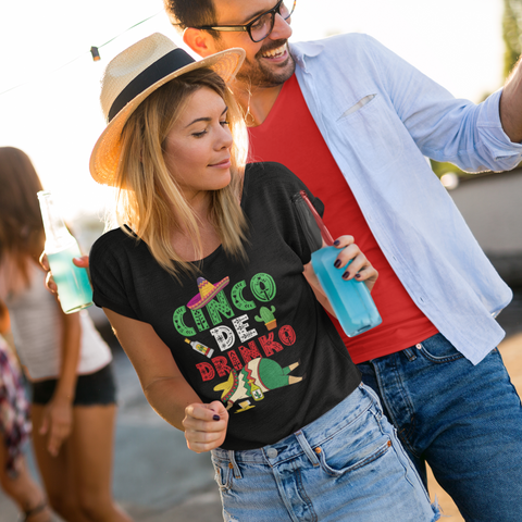 Cinco De Drinko Sublimation or DTF Transfer